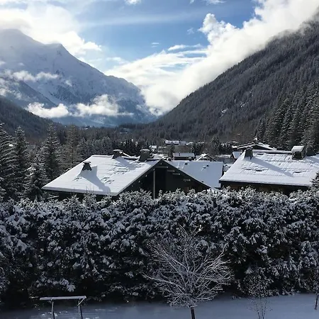公寓 Les Montagnes Sur Le Balcon 霞慕尼